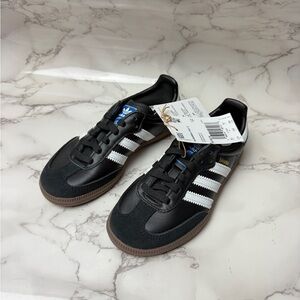 Kids Adidas Black and White Samba OG C IE3678 USSize 12K